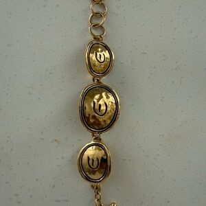 VTG Elizabeth Taylor for Avon Signature Gold Coast bracelet